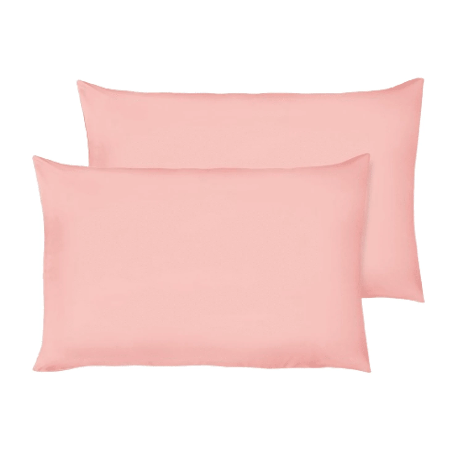 Knitted Pillowcase Kit With 2 Units 100% Cotton 50cm X 70cm - 淺粉色 - 查看 1