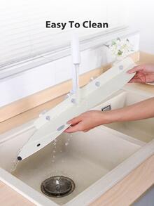1 Cute Bear Shape Water Stopper -, Kitchen Bathroom Sink Splashback, Kitchen Splashback Sink Stopper Upgraded Design Dishwashing Stopper, Kitchen Utensils, Sink Guards, Sink Guards, Sink Partitions, Sink Splashbacks Cute Kitchen Accessories - 白色 - 查看 4