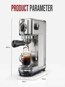 HiBREW H10B Espresso Machine, 20 Bar Extraction Pressure, Semi-Automatic, Adjustable Temperature And Cup Volume, 51 Mm Aluminum Alloy Handle, 1.3 L Removable Water Tank - Phích cắm loại F của EU (220-240V) - Xem 11