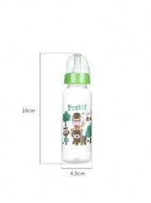 Baby Pp Feeding Bottle Newborn Anti-Colic Anti-Choking Water Cup With Silicone Nipple Mother And Baby Supplies 250ml - Green - View 2