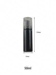 1個/10個 50ml 黑色空泡沫皂液瓶 泡沫分裝瓶 旅行化妝品包裝 噴霧瓶 迷你香水瓶 旅行分裝瓶 - 黑色 - 查看 6
