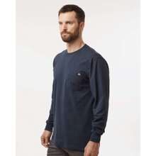 Dickies - Traditional Heavyweight Long Sleeve T-Shirt - WL50 - 深海軍藍 - 查看 2
