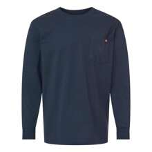 Dickies - Traditional Heavyweight Long Sleeve T-Shirt - WL50 - 深海軍藍 - 查看 4