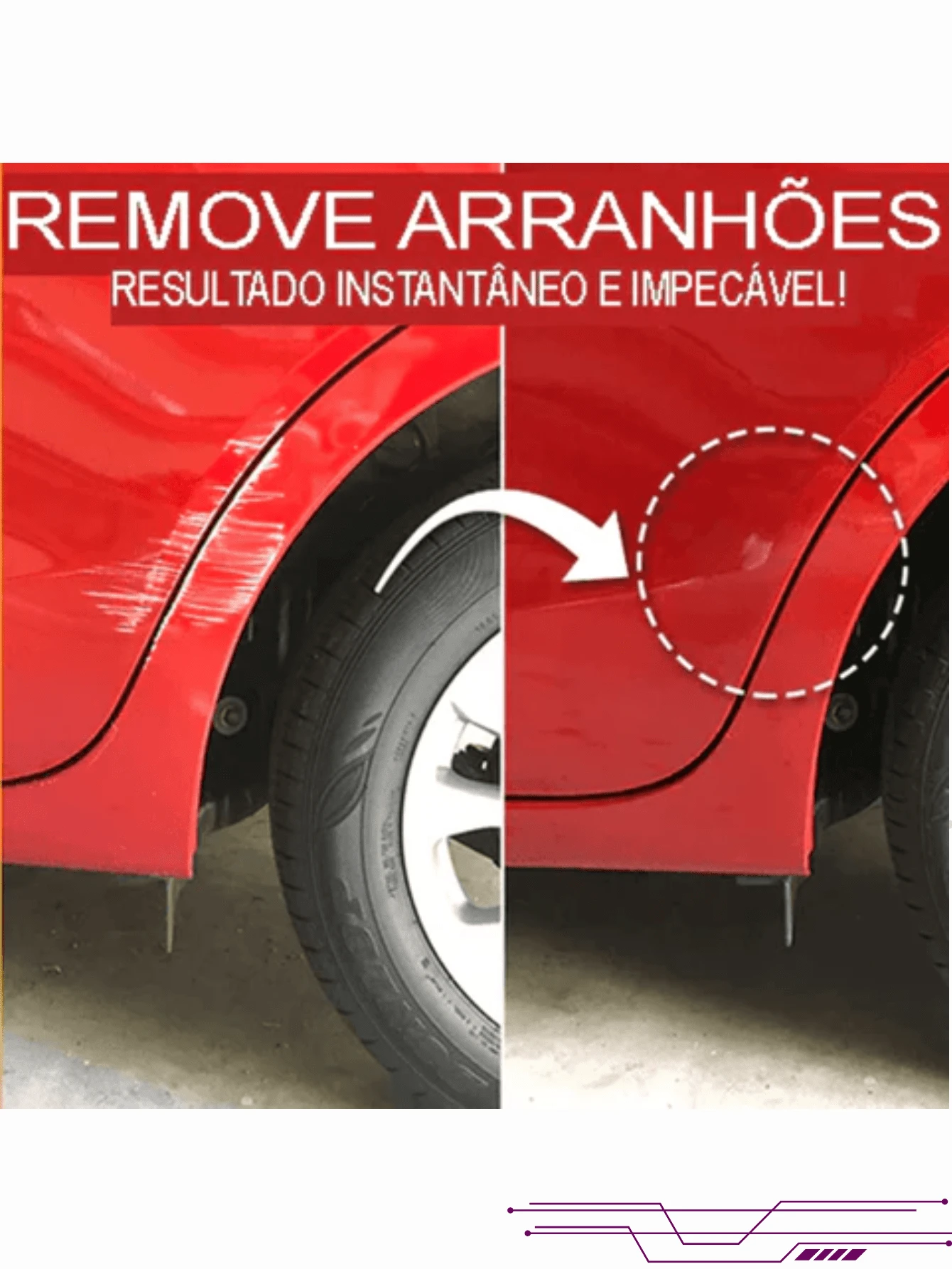 Kit Of 2 Permanent Automotive Paint Repair Pens Does Not Come Off In