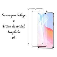 Funda Protector Uso Rudo 360° Humo Para Moto G55 Más 2 Micas De Cristal