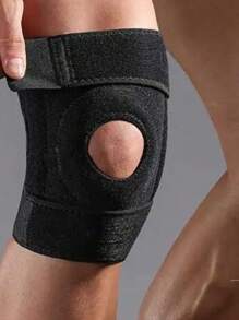 Domeasy Kit Luva e Joelheira de Academia Unissex De Compressão com alívio da dor no joelho nos Treinos Fitness, Musculação, Bike, Cross - Par - Tamanho Ajustavél