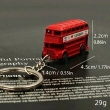 زخرفة بقوس الهاتف الأحمر البريطاني المفتاح سلسلة المفاتيح قطعة واحدة، حافلة لندن ذات الطابقين، صندوق بريد أحمر بريطاني، تذكارات السفر البريطانية، قلادة، ديكور المنزل، هدية عطلة، هدية عيد ميلاد، هدية عيد الفصح، هدية عيد الميلاد، هدية مثالية، لعبة - متعدد الألوان - مشاهدة 11