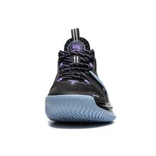 LI-NING BADFIVE Storm 男子减震反弹中帮篮球外场鞋 ABFU017 - 黑色 - 查看 6