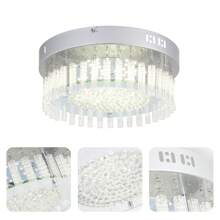 11 Inch Clear LED Ceiling Light Crystal Hallway Light Fixtures Bedroom Lights For Ceiling Kitchen Lighting Fixtures Ceiling - 11 Inch - View 7