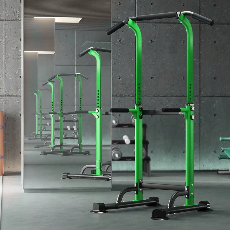 DlandHome Sport Power Tower, PullUp Bar Dip Station For Strength