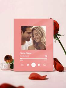 1 件定制音乐牌匾、定制专辑封面、个性化亚克力牌匾、定制情侣歌曲礼物、个性化相框、定制歌曲海报、定制牌匾照片、个性化音乐海报、音乐牌匾印刷、音乐海报印刷、婚礼礼物、周年纪念礼物、乔迁礼物、送给他/男朋友/丈夫的礼物、送给她/女朋友/妻子的礼物、情人节、情人节装饰生日毕业、多功能、可调节、防霉、装饰性、可重复使用、精致、可爱、高品质、现代、多彩、可爱、舒适、时尚、定制、个性化、独特、送给他的理想礼物、送给她的理想礼物、男朋友、女朋友、爸爸、妈妈、家人、朋友、儿子、女儿、学校学生、办公室、茶室、学校、家庭、家庭清新