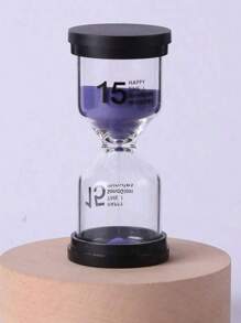 1/3/5/10/15/30 Mini Sablier de minutes Montre de sable colorée Timer pour faire les devoirs, brosser les dents, cuisiner, décoration de la maison, cadeaux