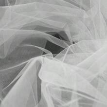 TULLE SHINE 3.20 WIDE WITH SHINE - METER - trắng - Xem 2