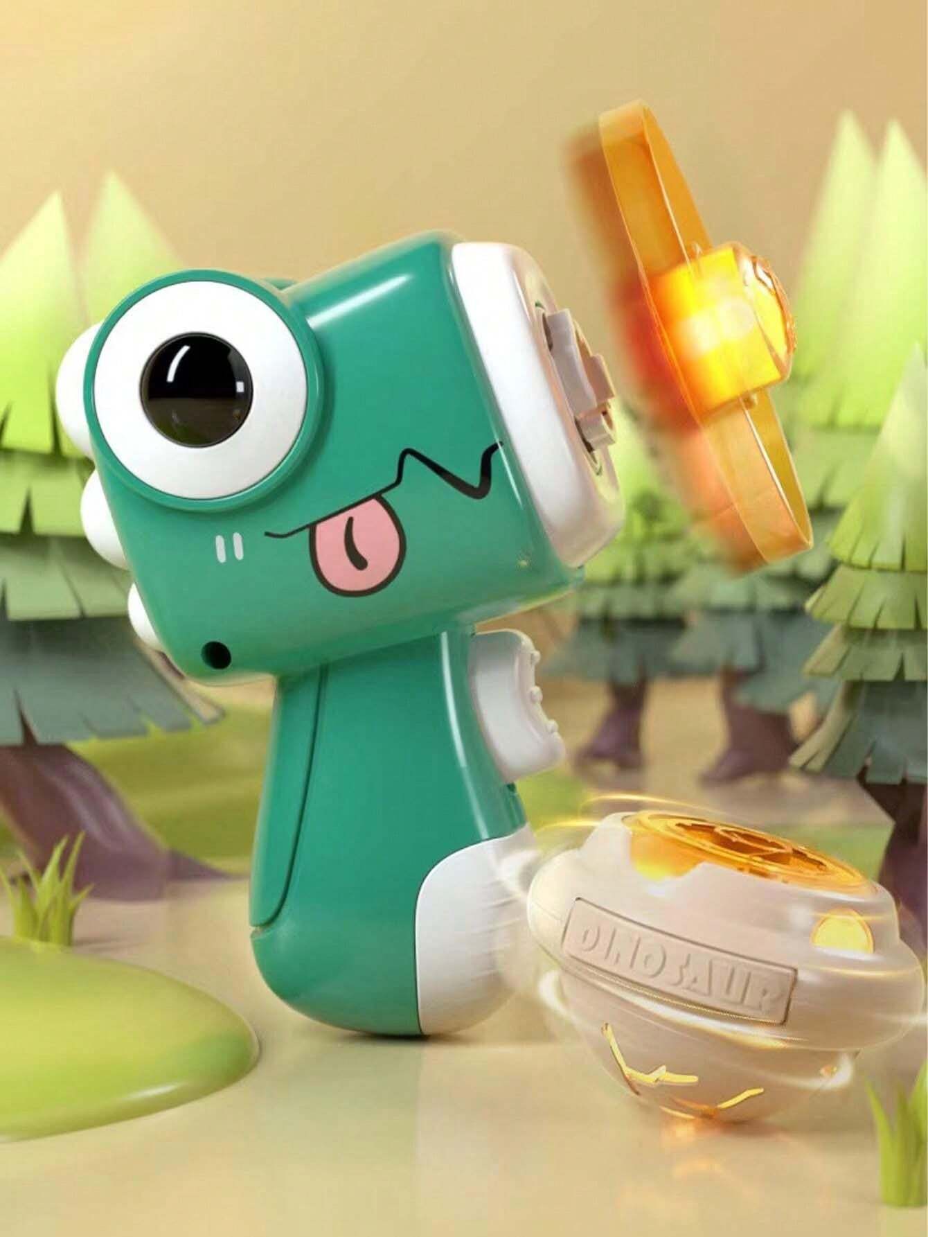 Spin Toy, Interactive Battle Game, Glowing Flying Saucer Spinning Top