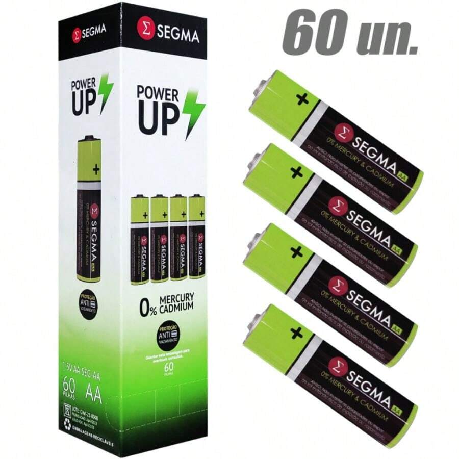 Medium Segma Common Zinc Battery Box With 60 Units - 5號電池 - 查看 1