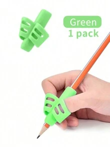 Pencil Grip, Handwriting Posture Correction Holder, Ergonomic Writing 3-Pack: Blue, Green, Orange), Suitable For Office, School, Drawing, Markers, Stationery, Universal Writing Training Tools, Professional Supplies For Learning And Work, Back To School, Gift For All Ages
