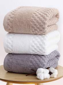 1 Pc Khaki Bath Towel, Simple Abstract Pattern, Rectangular 26.92" X 53.84" Adults Swimming/Shower Wrap Or Face/Hand Towel 13.07" X 28.84", Quick Dry Absorbent Soft Non-Fading, Suitable For Bathroom, Hotel, Gym, Travel, Holiday Gift, Outdoor, Salon, Barbershop, All Seasons Home Bathroom Decor Fall Decor Back To School For Beauty Salon Home Bathroom Shower Towels For Beaty Salon, Hotel Sports,Home Essentials, Towel, Skin Care Bath Towel Sheet