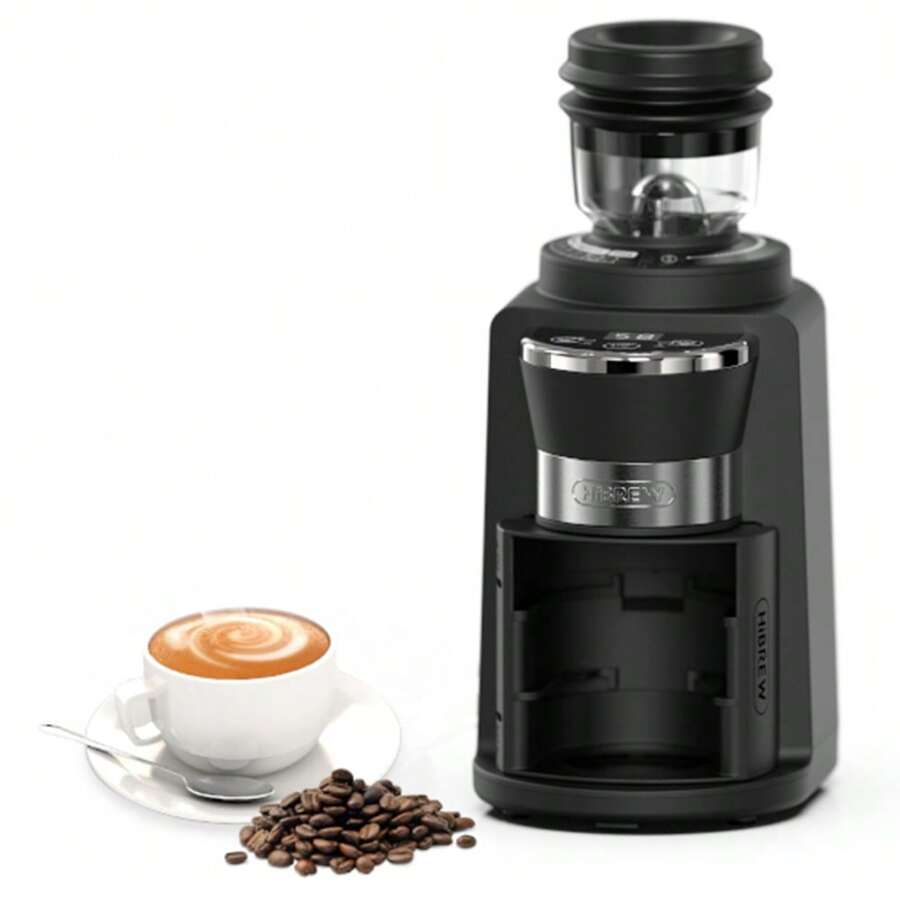 Macinacaffè Elettrico GRAEF CM8002 - Macina Conica In Acciaio, 40 Livelli, Antistatico, Contenitore Chicchi, Nero - Foto 8