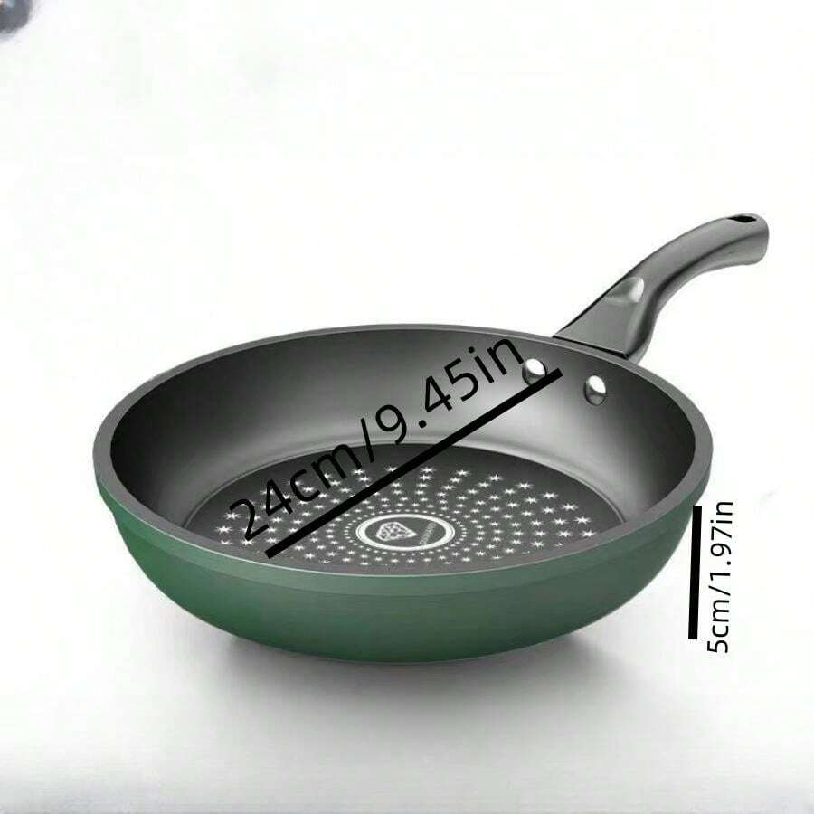 Thick Crystalline NonStick Frying Pan, Suitable For Fried Food