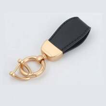 1pc Personalized Microfiber Leather Multicolour Keychain - Durable, Customized Engraved Name Minimalist Car Keychain, Ideal Gift For Women And Man,Customized Keychains & Accessories,Easy Comfort - Multicolor - View 9