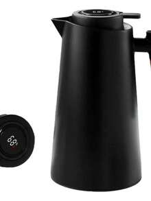 1L Digital Thermal Bottle Hot And Cold Launch - màu đen - Xem 2