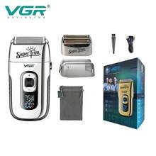 VGR Shaver Professional Face Bald Shaver Beard Trimmer Electric Razor Rechargeable Hair Trimmer Shaving Machine For Men V-332 - Multicolor - View 14