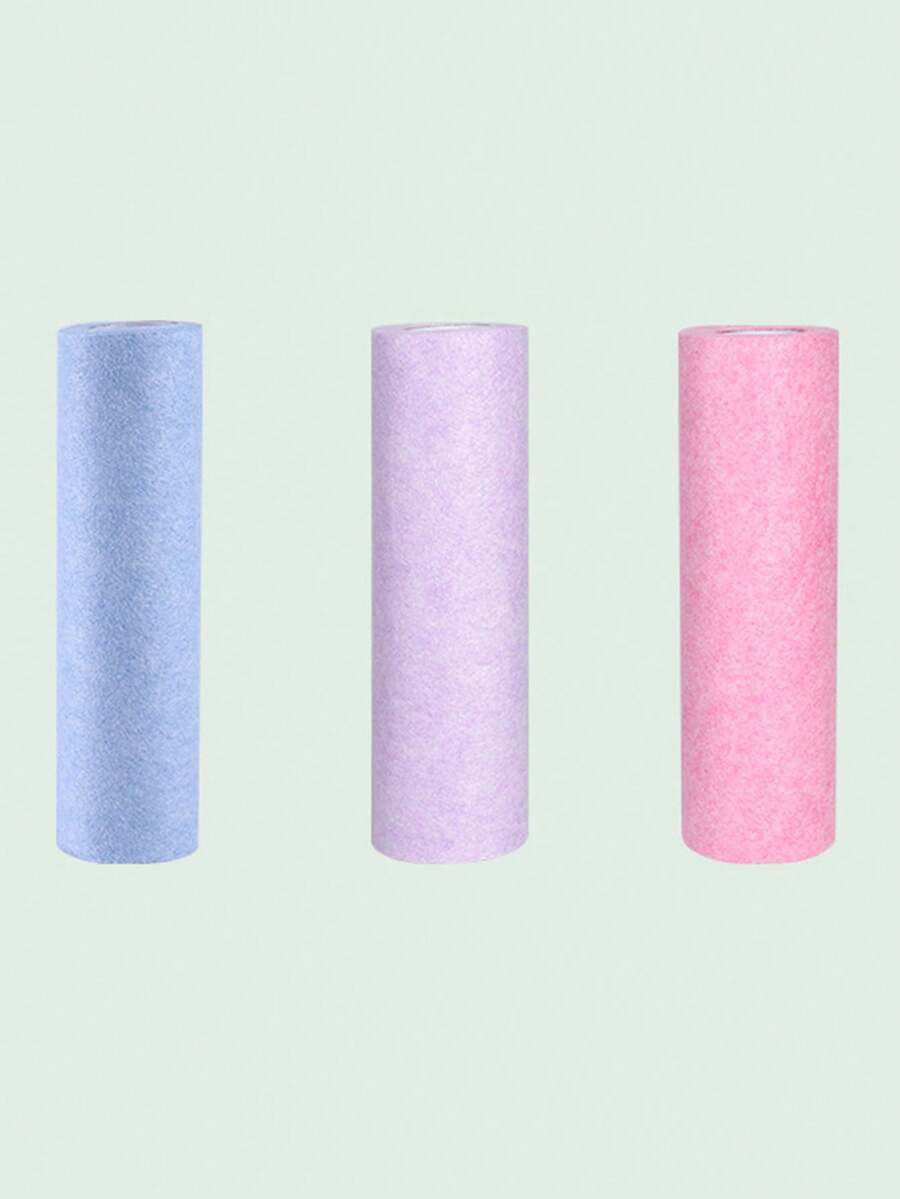 1 Cuộn Khăn Rửa Chén Không Dệt Không Dầu Dùng Một Lần, Khăn Lau Lau Chùi Không Dính, Khăn Lau Nhiều Màu Có Thể Tái Sử Dụng Để Lau Khô Và Ướt, Dụng Cụ Nhà Bếp Tiện Lợi, Dễ Vệ Sinh Và Bảo Quản