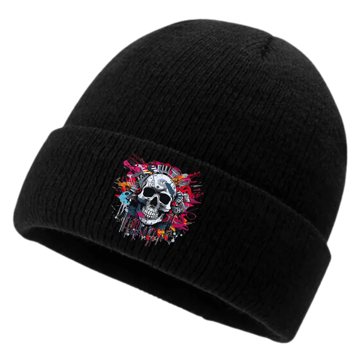 Unisex Adult Personalized Angel Fabrics Beanie Hat - 25 - 查看 1