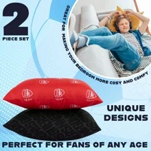 Arsenal F.C. Square Cushion Covers 39 X 39cm Bed Sofa Cover Pack Of 2 Gift
