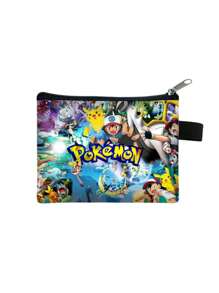 Children's Coin Purse Student Polyester Card Holder Simple Fashion Coin Square Storage Bag - Multicolor - View 6