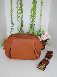 Asaloog Classic Women's Crossbody Bag Ref: D C-644 - Lạc đà - Xem 1