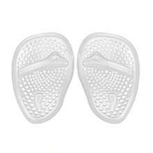 1 Pair Anti-Slip Silicone Gel Forefoot Shoe Insoles (Small Asymmetric Bubbles May Be Generated During Production, But They Will Not Affect The Use Of The Product At All) - Clear - View 7