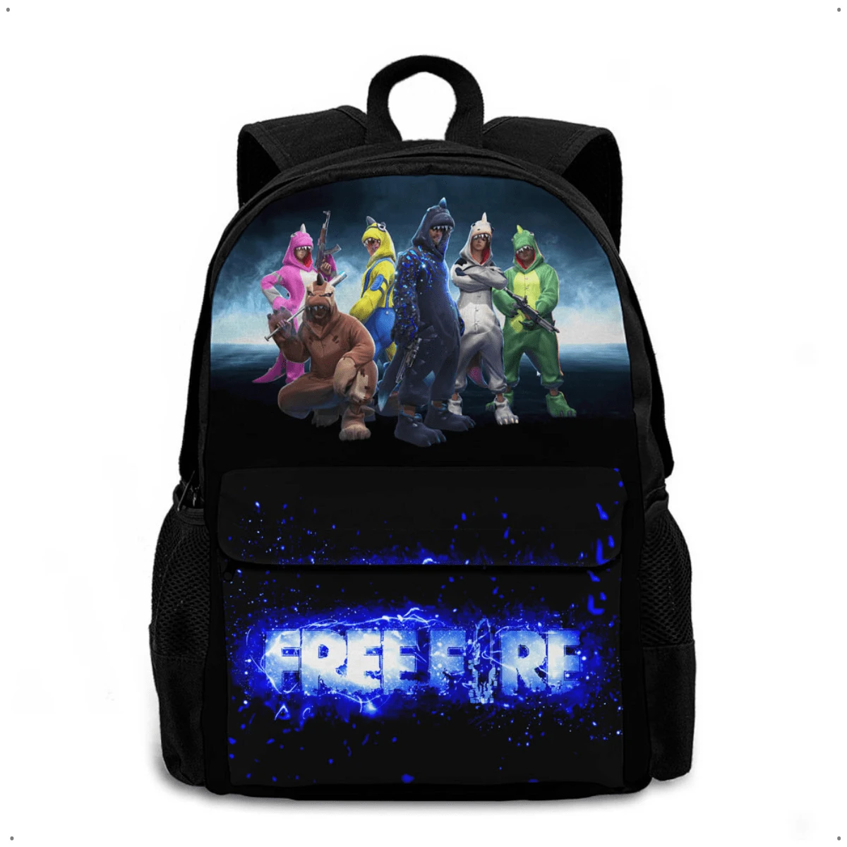 School Backpack Personalized Children's Bag, Resistant, Reinforced, Adjustable - màu đen - Xem 1