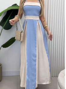 Dandara Women's Long Summer Midi Dress - 淺藍色 - 查看 1