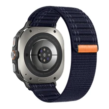 Correa de nailon compatible con Samsung Galaxy Watch Ultra de 47 mm, brazalete de bucle deportivo sin espacios compatible con SAMSUNG ULTRA Galaxy Ultra, ajuste rápido para Galaxy Watch 8/8 Classic - Para reloj 7 Ultra 47mm - Ver 22