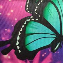 1pc Colorful Butterfly Plush Carpet: Soft, Thick, Very Suitable For Living Room, Bedroom, Game Room, Etc! ,Room Decor - Colorful Butterfly - View 7