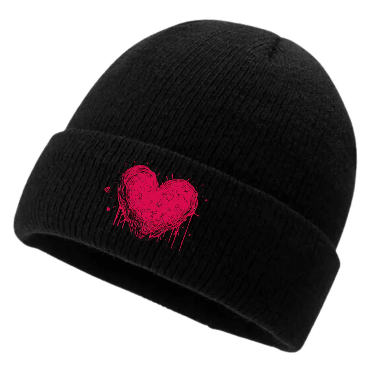 Unisex Adult Personalized Angel Fabrics Beanie Hat - 14 - 查看 1