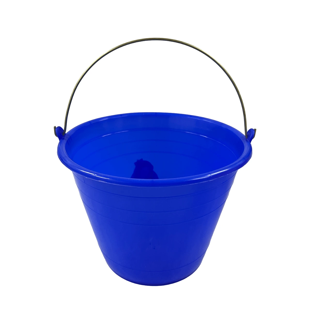 Cubeta Balde De Plástico 10 Litros Con Asa: Para Limpieza - Azul - Ver 1
