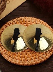 1 件埃及肚皮舞手指钹、铜手指拉、铜手指钹、肚皮舞配件