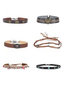 1pc zachte dameshoed, modieuze Britse stijl effen kleur platte pet, verschillende ketting- en riemdecoratiestijlen, geschikt voor bruiloft, vakantie, verjaardag, unisex, verstelbaar