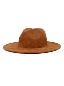 1pc zachte dameshoed, modieuze Britse stijl effen kleur platte pet, verschillende ketting- en riemdecoratiestijlen, geschikt voor bruiloft, vakantie, verjaardag, unisex, verstelbaar