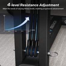 MERACH MERACH Deep Squat Machine, Ab Machine,Adjustable Glutes Trainer Machine, Core Leg Push Up Workout Machine For Home Gym
