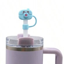 1/13 件硅胶吸管盖与 杯兼容 - 防尘 10 毫米吸管盖 吸管盖适用于 40 盎司玻璃杯和水瓶 - 彩色 - 查看 9