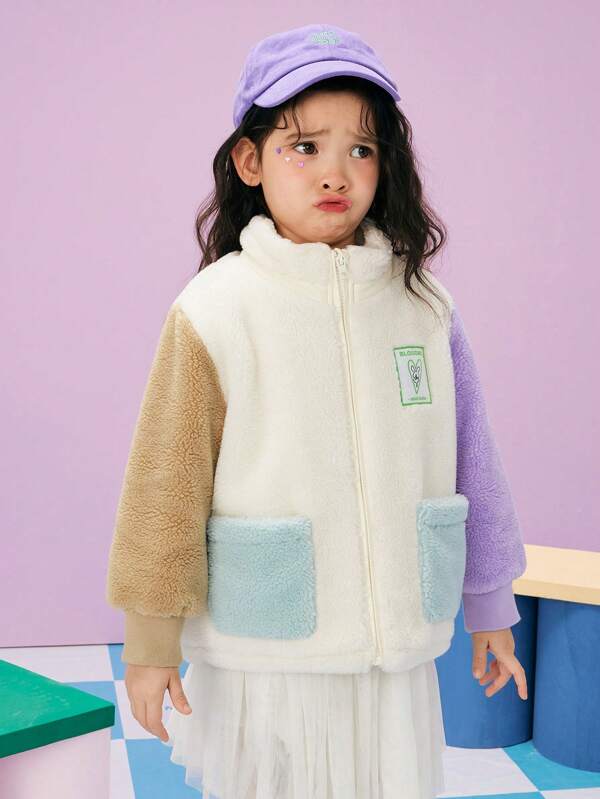 mini bala Tween Girls Jacket Winter Thermal Lined Coat