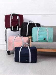 2pcs/1pc Large Capacity Luggage Bag, Storage Bag, Clothing Organizer, Handbag, Travel Suitcase, Business Travel Bag, Outdoor Storage Bag For Travel Storage Bag,Makeup Bag,Cosmetic Bag,Vacation Organizer,Large Capacity Makeup Organizer Makeup Case, For Lipstick, Brush, Skincare, Mobile Phone, Coin, Small Items, For Home,Gift,Vacation And Festival Halloween Christmas Multifunctional Use,Boho Vibes - Multicolor - View 11