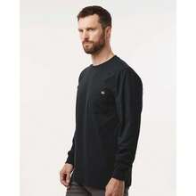 Dickies - Traditional Heavyweight Long Sleeve T-Shirt - WL50 - 黑色 - 查看 2