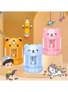 Fofa Automatic Electric Pencil Sharpener With Batteries And Extra Blade - 淺藍色 - 查看 5