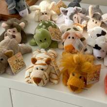 Cartoon Plush Animal Fridge Magnets Cute Design Easy To Stick Fridge Stickers Multifunctional Strong Magnet Refrigerator Magnet