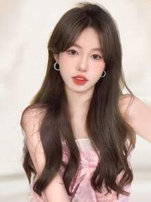 假发女长发大波浪长卷发洛丽塔甜美自然逼真透气仿真头发全头套 - 彩色 - 查看 3