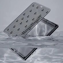 Große Katzentoilette mit Deckel, extra große Katzentoilette für große Katzen, XL Streuschale mit hohen seitlichen Wänden, nicht klebrig, auslaufsicher, einfach zu reinigen